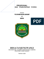 PROPOSAL PEM - TOWER - DESA TANJUNGWANGI-SUBANG-fix
