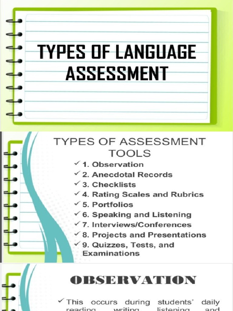 Language Instruments | PDF | Career & Growth | Language Arts & Discipline