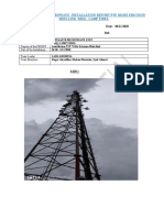 FTS Satellite Installation Report MHQ-Camp Fidel