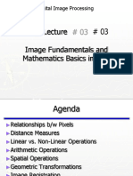 # 03 Image Fundamentals and Mathematics Basics in DIP