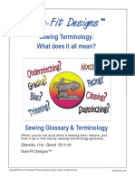 Sure-Fit Designs™: Sewing Terminology: What Does It All Mean?