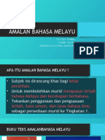 Amalan Bahasa Melayu Kelas Peralihan