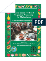 Home-Based Fruit and Vegetable Processing Manual