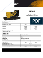 2.2 Gerador 100kVA Spec Sheet