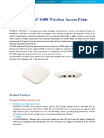 Sundray AP-S400 Wireless Access Point: Product Overview