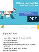 Materi Webinar Uji Kompetensi Gizi Oleh Dr. Rimbawan