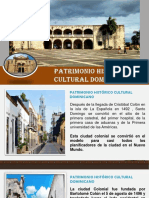 1 - Patrimonio Historico-Cultural Dominicano