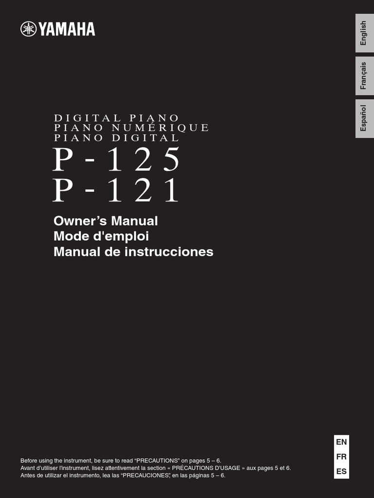 Digital Piano User Guide | PDF