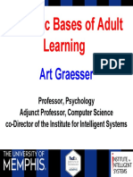 Scientific Bases of Adult Learning: Art Graesser
