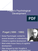 Piaget's Psychological Development