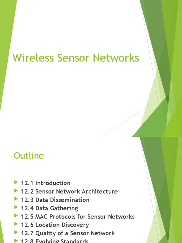 Wireless Sensor Networks Guide | PDF | Wireless Sensor Network | Routing