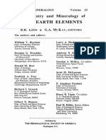 (Geochemistry and Mineralogy of Rare Earth Elements) Frontmatter