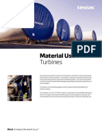 Material Use: Turbines