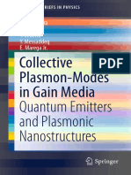 Collective Plasmon-Modes in Gain Media Quantum Emitters and Plasmonic Nanostructures