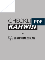Checklist Kahwin PDF