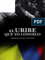 Libro El Uribe Que Yo Conozco