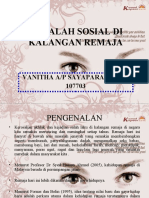 MASALAH SOSIAL DI KALANGAN REMAJA