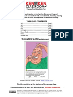 Mixed 5x5 Inky Puzzles Volume 1 | PDF | Recreational Mathematics | Algebra