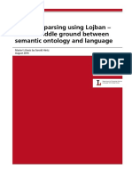Semantic Parsing Using Lojban - On The Middle Ground Between Semantic Ontology and Language