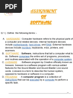 Assignment of Software (Naveen Sajwan) BCA