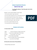 Exercises for Task 1 e. 4