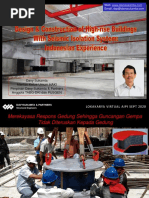 Teknologi Base Isolation Untuk Bangunan Tinggi Dan Bangunan Ekstra Tinggi - Ir. Davy Sukamta IP-U