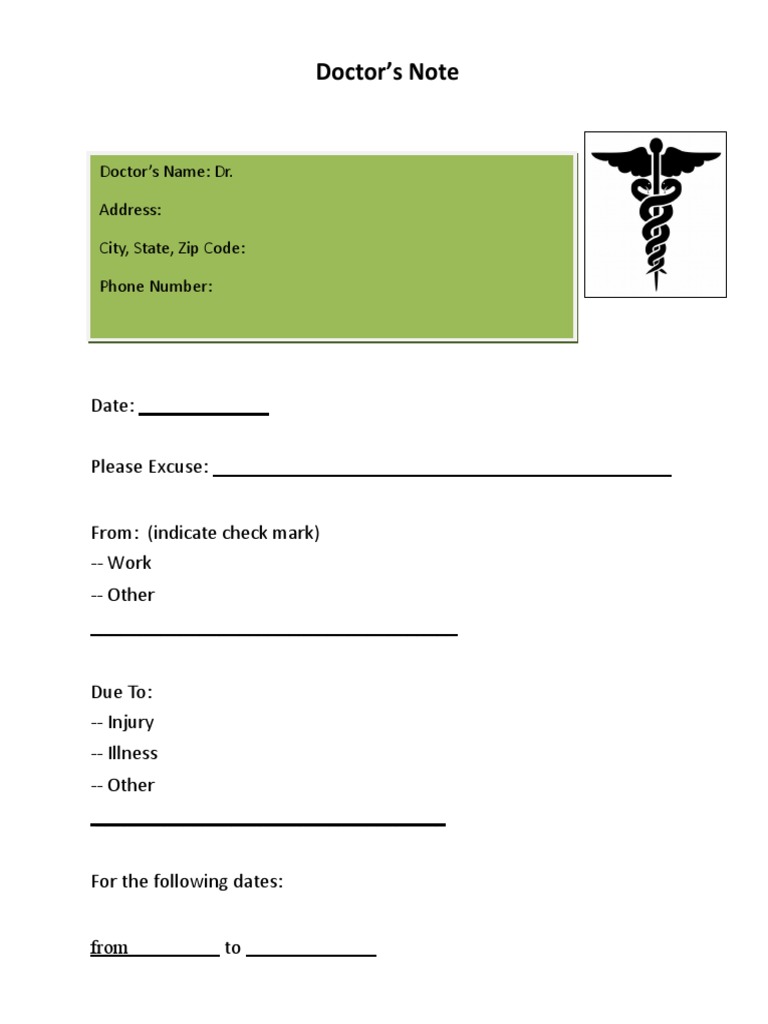 Bonus Doctor Notes Template 02 | PDF | Career & Growth