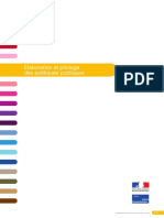 Elaboration Et Pilotage Des Politiques Publiques