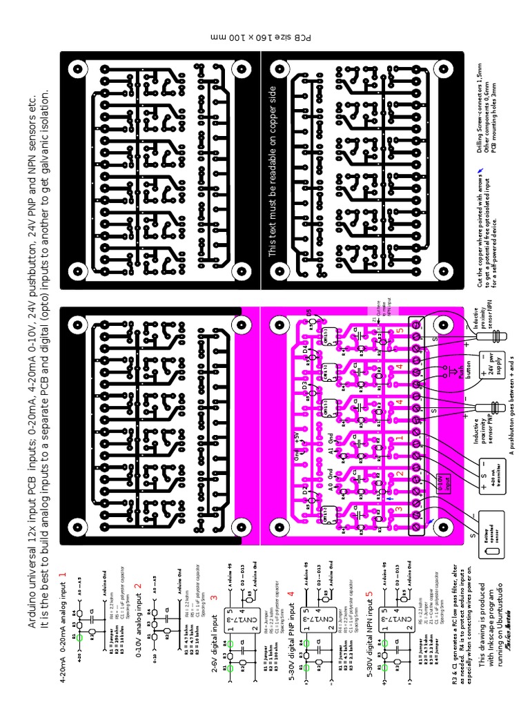 Arduino Universal Input PCB Design | PDF | Electrical Equipment ...
