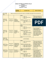 Weekly Home Learning Plan: Practical Research 2