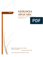 Reporte Geologia