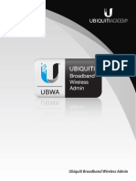 UNIFI UBWA Training Guide