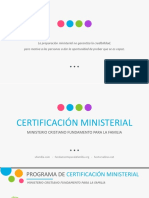 Programa de Certificación Ministerial
