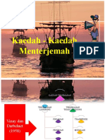 Slides BBM422 - Kaedah Terjemahan