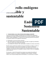 Desarrollo Sostenible y Sustentable
