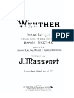 Werther (Francese, Prima Edizione)