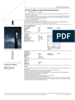 Klein Pro H 600 MM Non Dimmable Anthracite: Technical Specifications