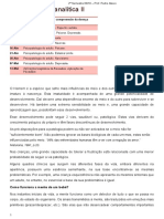 2ºano Apontamentos de Psicologia Psicanalitica II