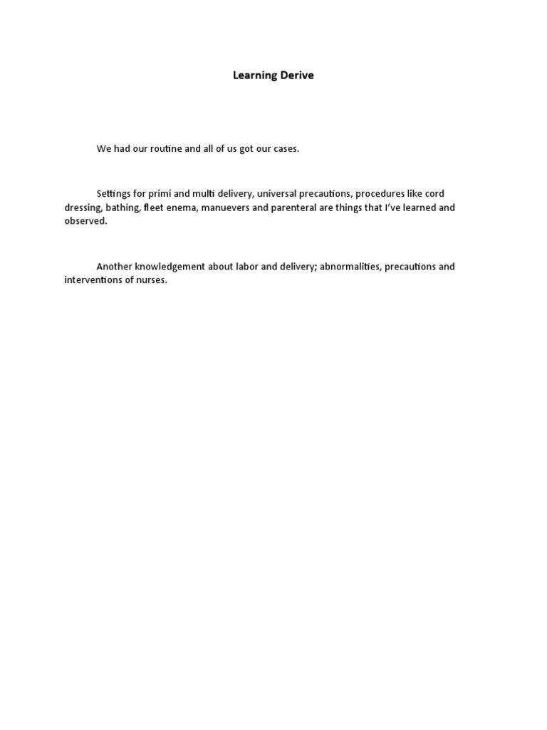 Learning | PDF