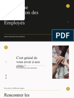 Discret Blanc NT Nouveaux Employés Intégration Entreprise Présentation
