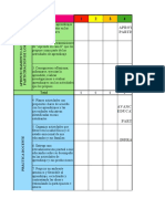 Acciones, Semáforo y Habilidades ROSAURA ZAPATA 3 GRADO 1 Corte de Evaluacion