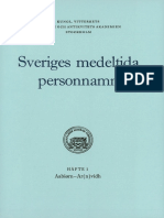 Jansson Et Al. - 1967 - Sveriges Medeltida Personnamn Häfte 1, Aabiørn - Ar (N) Vidh