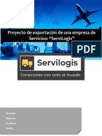 Proyecto de Exportación de Una Empresa ServiLogis 16.01.2020