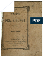 Cantos Del Siboney - José Fornaris (1862)