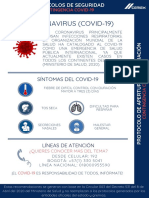 Protocolos de seguridad COVID-19