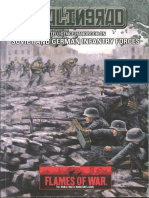 Flames of War - Fow - x.0 - Intelligence Briefing - Stalingrad