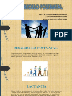 Desarrollo Postnatal