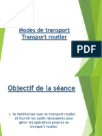 Résumé de Transport Routier