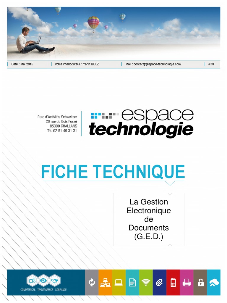 Fiche Technique Logiciel GED Novaxel | PDF | Application | Scanner ...