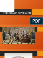 DIAPOSITIVAS   FREEDOM OF EXPRESSION